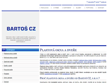 Tablet Screenshot of plast-okna.cz